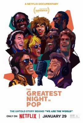 Poster phim Đêm vĩ đại nhất của lịch sử nhạc Pop – The Greatest Night in Pop (2024)