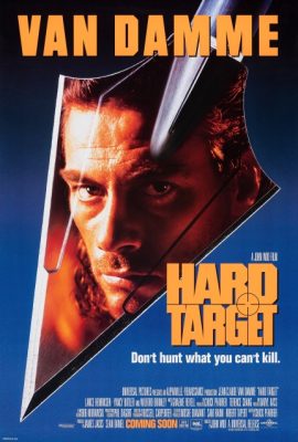 Poster phim Mục Tiêu Khó Diệt – Hard Target (1993)